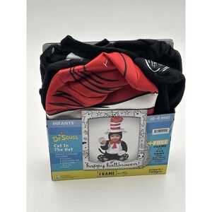 Dr Seuss Cat In The Hat Costume Size 0-6 Months